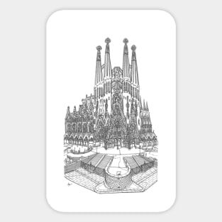 Sagrada Familia Sticker